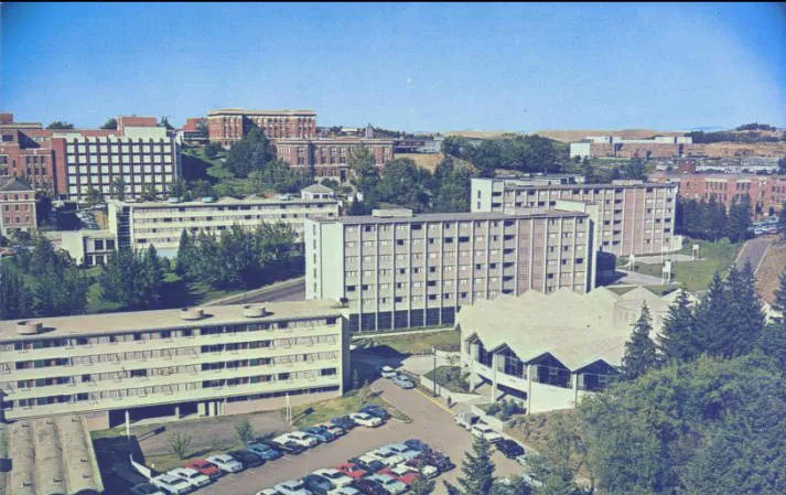 photo of Southside Cafe and Gannon Goldsworthy circa 1966